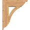 Ekena Millwork Thorton Traditional Smooth Bracket w/ Offset Brace, Western Red Cedar, 7 1/2"W x 22"D x 26"H BKT0806X22X26THR01SWR - alternate 3